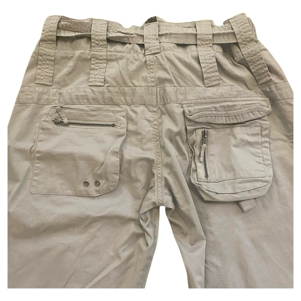 Johnny Was Pete & Greta Tyla Belted Cargo Pants Sz 4
